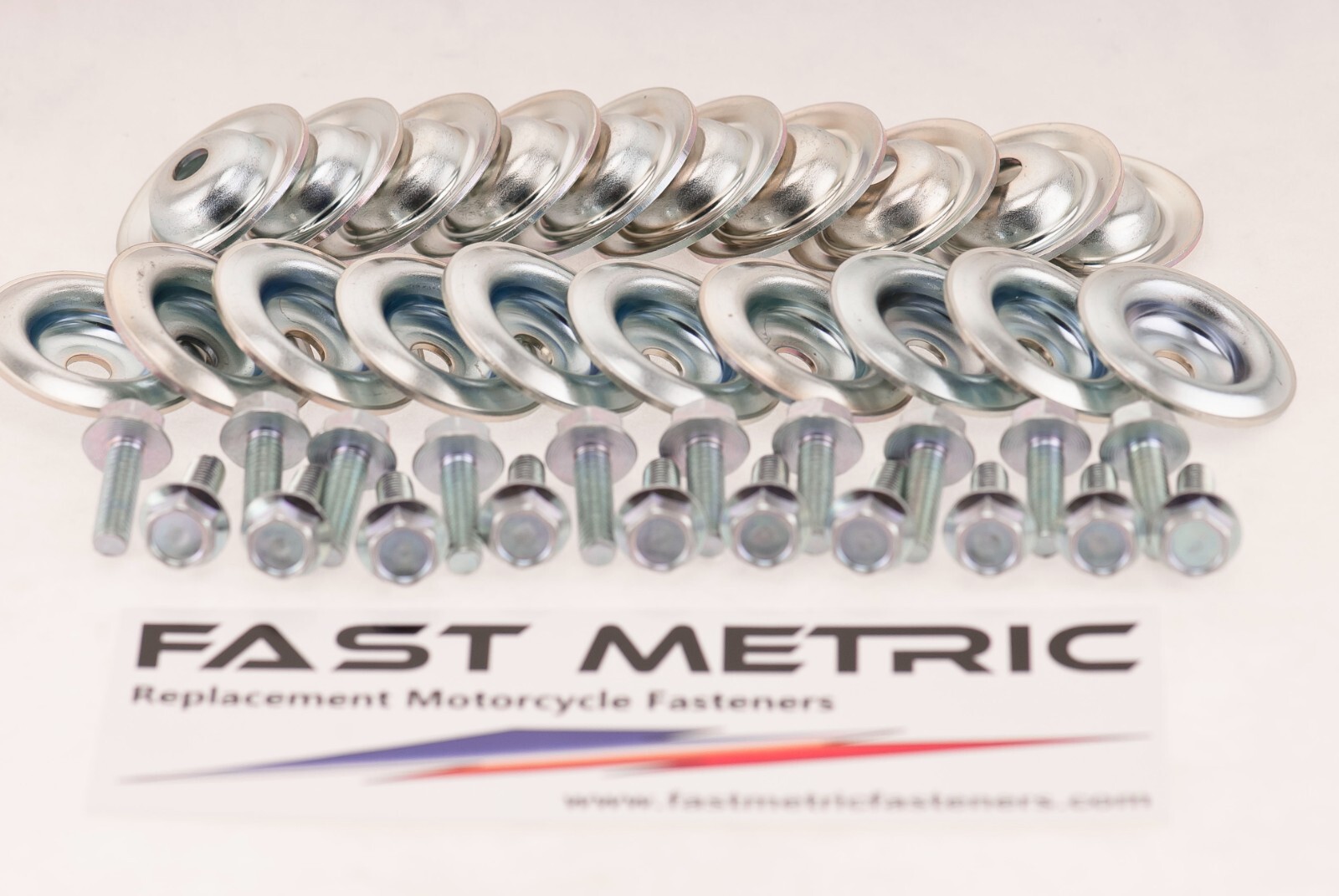 Set of 20 Skid Plate Cup Washer & Metric Bolt For Polaris Ranger UTV SXS