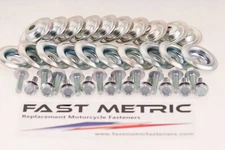 Set of 20 Skid Plate Cup Washer & Metric Bolt For Polaris Ranger UTV SXS