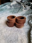 Napkin Rings Set Of 4 Wood Napkin Rings — photo 3