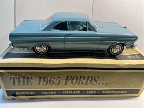 Original Boxed 1965 Ford Falcon Hardtop PROMO MODEL Original Box! Dynasty Green - Picture 3 of 7
