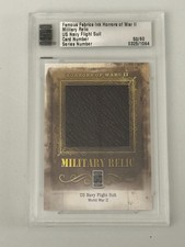2013 Famous Fabrics Ink Horrors of War II Trading Cards 7