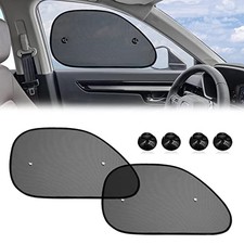 2 Pack Car Window Shade, Universal Side Window Cling Sunshade for Baby, Kids,