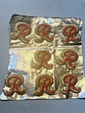 Vintage Rainier Beer Small R Emboidered Patches