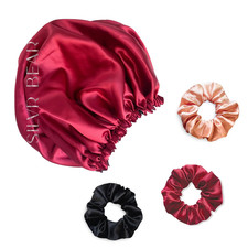 Satin Sleep Bonnet for Women  Hair Sleep Bonnet Great for Thick and Curly Hair