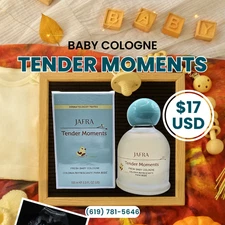 JAFRA Tender Moments Baby Cologne, 3.3 FL Oz - New and Sealed