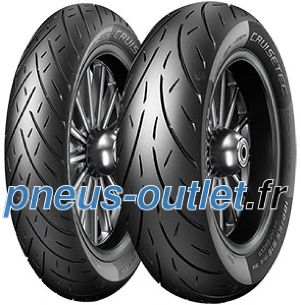 Metzeler Cruisetec 130/90 B16 pneu avant anti louvoiement pour moto lourde chargée