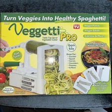 Spiral Vegetable Slicer Spiralizer Blade Pasta Vegetables Veggie Cutter Maker