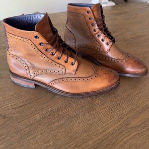 TED BAKER London Men\'s Brown Leather Lace Up Boots US Size 10 Ted Baker London Remington Chelsea Boot (Men) | Nordstromrack main image 3