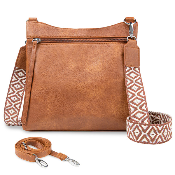 For Women With 2 Adjustable Straps Multi Pocket Small Cro