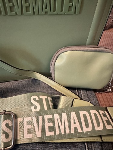 STEVE MADDEN modische quadratische Damentasche hochwertige Schultertasche Kuriertasche Handtasche - Bild 2 von 6