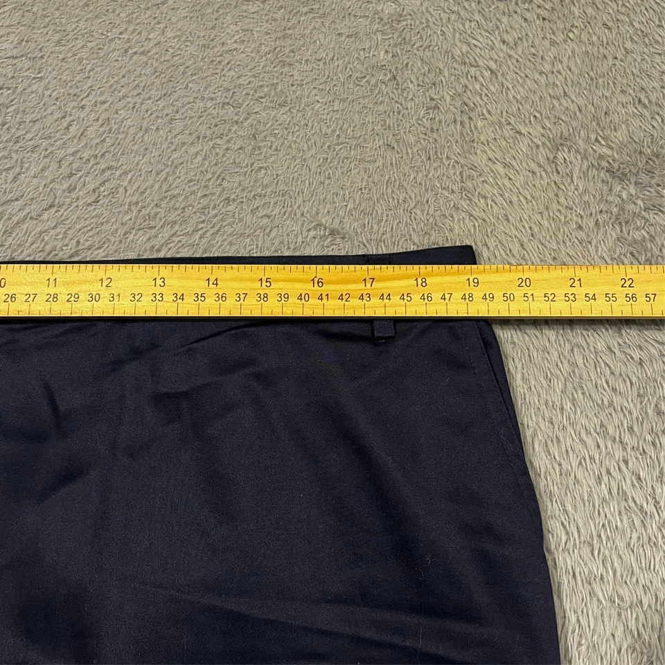 Alfred Dunner Capri Dress Pants Chinos Womens Plus 18 38x20 Blue Pull On - Image 3 of 4