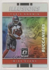 2017 Donruss Optic Illusions Holo Silver Prizm Chris Godwin Mike Evans #25 09fc