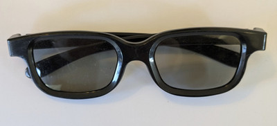 Real D  3D Brille Kinobrille  für TV oder Kino - schwarz