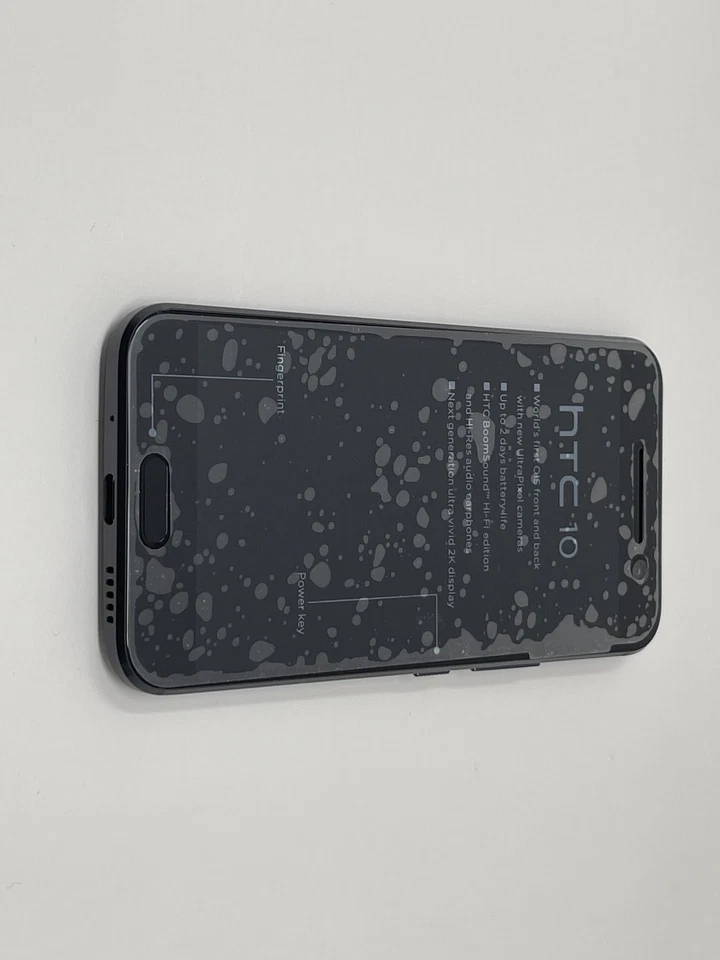 HTC 10 32GB Unlocked Cell Phone HTC6545LVW Carbon Gray Excellent - Image 2 of 4