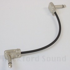 Canare GS-4 Low Profile Patch Cable, Right to Right, Nickel