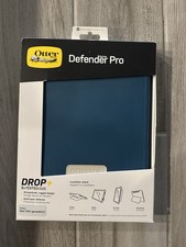 OtterBox Defender Pro Stand Case Blue Rugged for iPad 10th Gen Integrated Stand