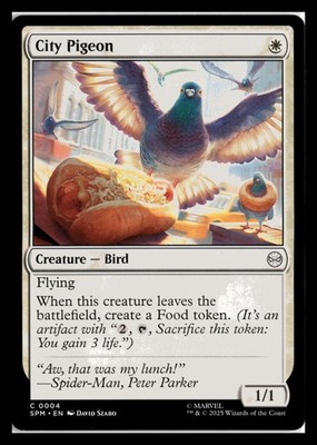 Marvel's Spider-Man #4 City Pigeon