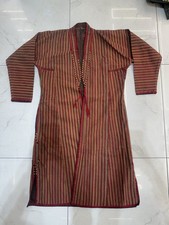 Turkmen handmade caftan, turkoman robe clothes costume, vintage Jacket