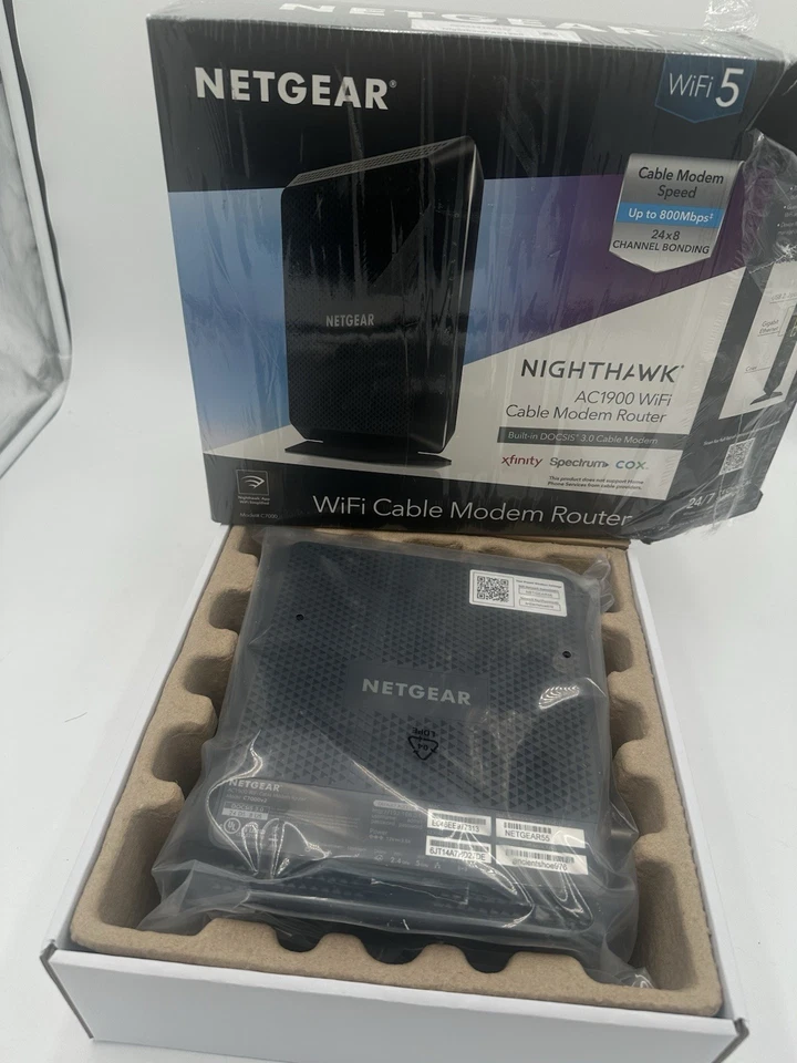 NETGEAR Nighthawk AC1900 Wifi 5 Up To 800Mbps 24x8 - Image 4 of 4