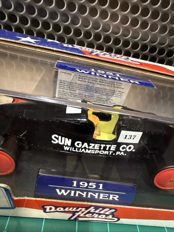 1951 Soap Box Derby Winner Diecast Sun Gazette Co. Williamsport, PA - Image 2 of 4
