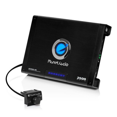 Planet Audio AC2500.1M Monoblock Car Amplifier - 2500 Watts Max 2500W, Black 