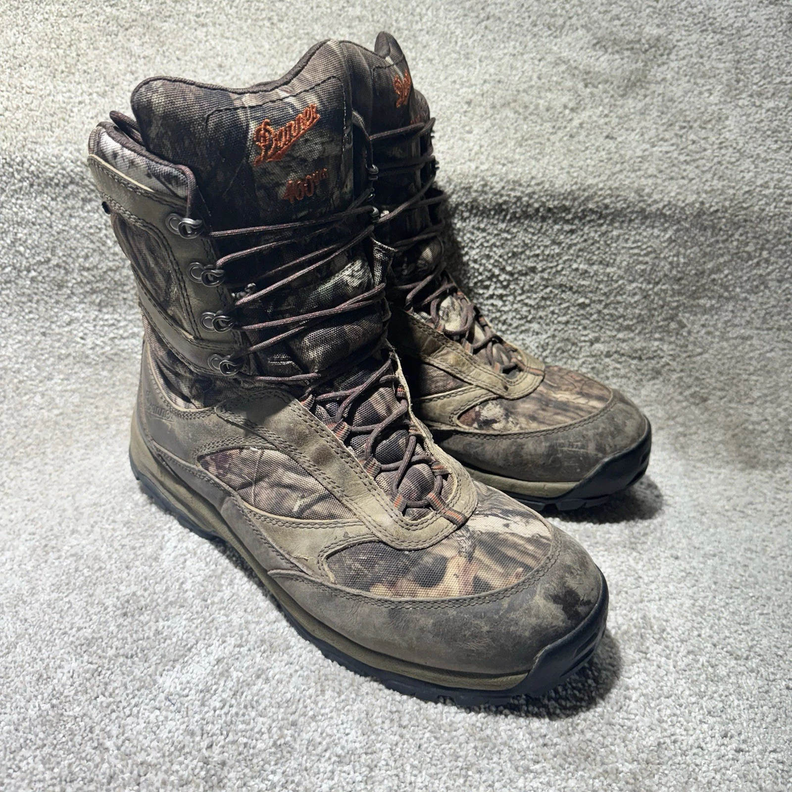 Danner High Ground 8in Realtree Waterproof 46226 Boots Mens Size 10.5