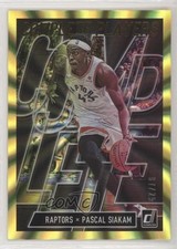 2019 Panini Donruss Complete Players Holo Yellow Laser 7/25 Pascal Siakam 00f8