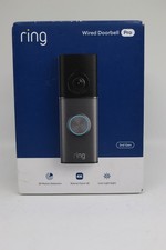 New Ring Wired Doorbell Pro 3rd Gen - 4K Retinal Vision 3D Motion Deep Silver