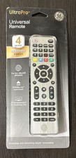 General Electric 33709 4 Device Universal Remote Control - Silver