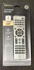 General Electric 33709 4 Device Universal Remote Control - Silver