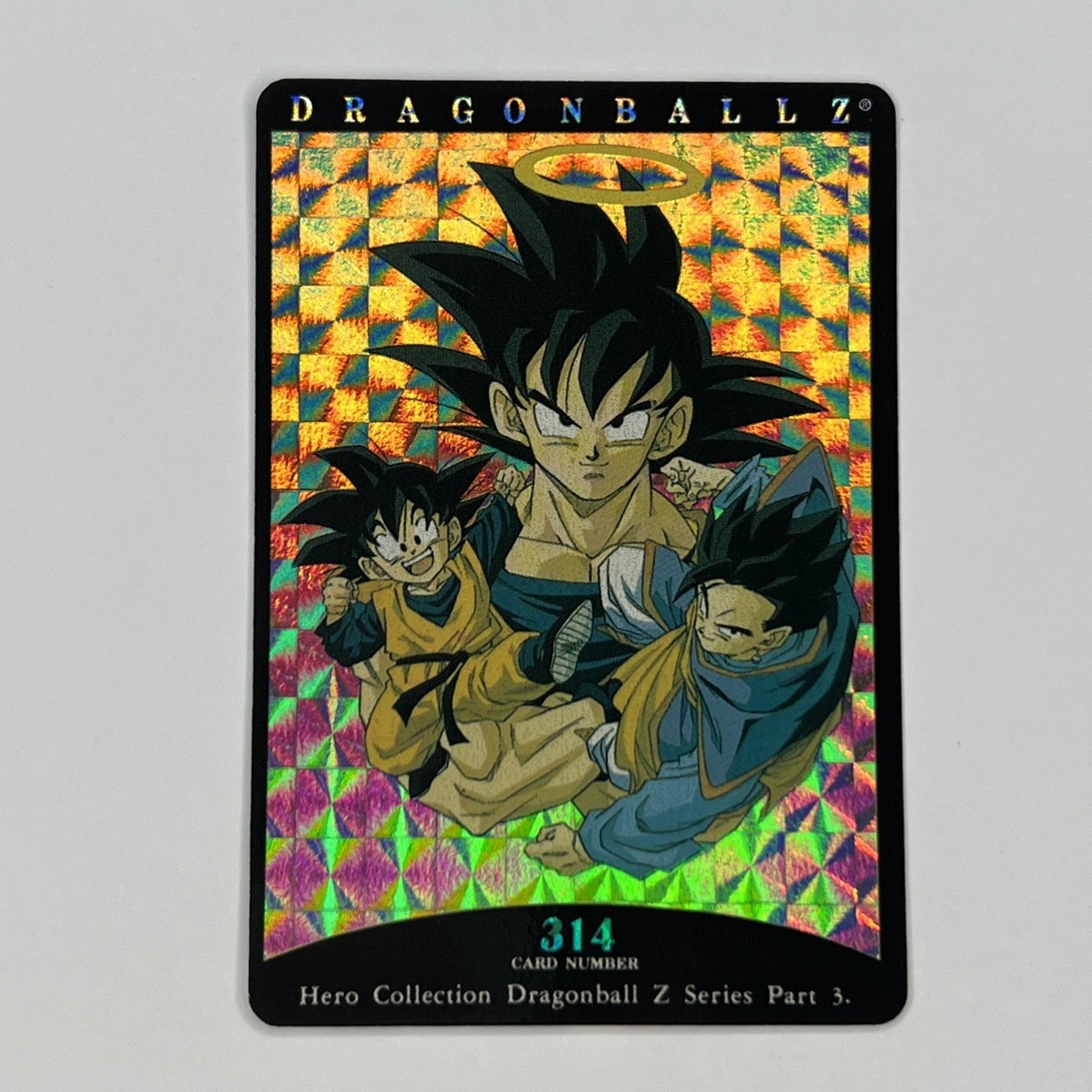 Dragonball Z Hero Collection Part 3 1995 Prism Foil Card #314