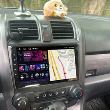 For Honda CRV 2007-2011 9" GPS Car Radio Stereo Carplay Multimedia Screen WIFI