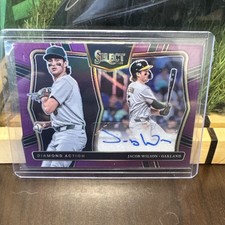 Panini 2025 Select Diamond Action Signatures DAS-JW Purple Prizm Auto /35 Wilson