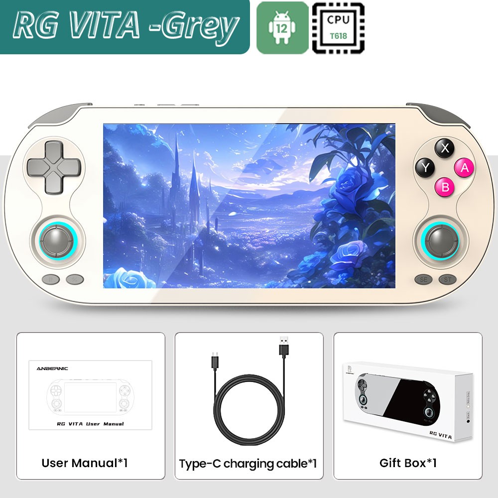 ANBERNIC RG VITA / RG VITA Pro Handheld Game Console Android Video