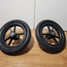 Baby Jogger City Select Stroller REAR BACK Wheel Replacement Set Of 2