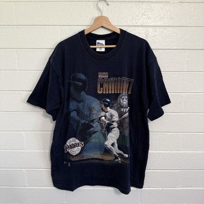 Vintage San Diego Padres Ken Caminiti MVP T-Shirt Men s XL Blue Short Sleeve