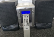 JVC UX-G1 Micro HiFi System CD Player FM Radio With Speakers & Remote