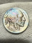1923 Buffalo Nickel CHOICE AU+RARE GEM High Grade Toned Tough Date Toned