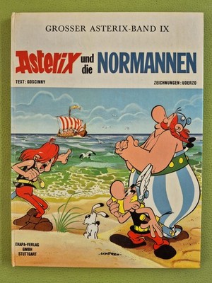 Asterix und die Normannen  Band   9  HC  Ehapa Verlag  Z 1-2
