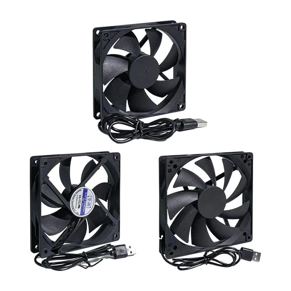 Ventilateur USB pour ordinateur, installation facile et silencieuse, - Photo 1/1