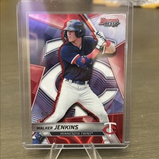 WALKER JENKINS 2025 Bowman's Best Top Prospect Red Refractor /5