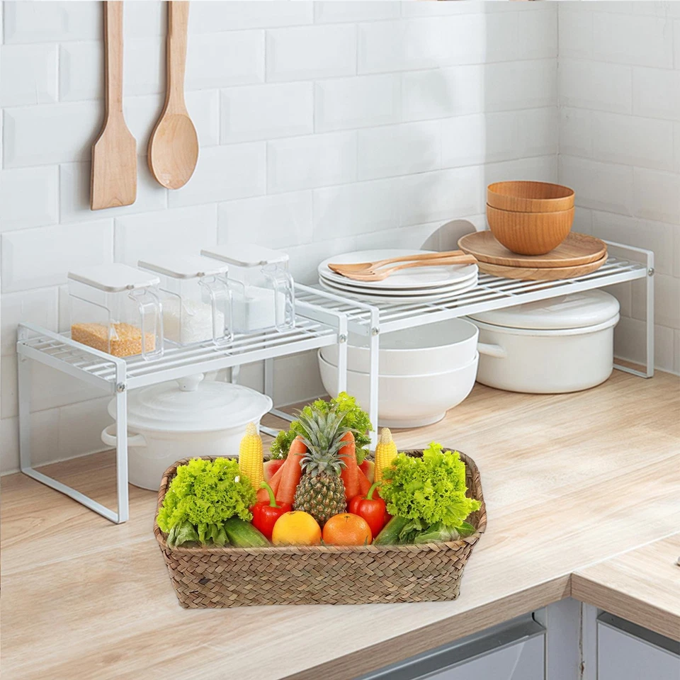 Seagrass Storage Baskets Rectangular Woven Bathroom Kitchen Wicker Hampers Gift - Image 2 of 4