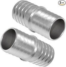 Radiator Hose Adapter 1 Inch Aluminum 2 Pcs