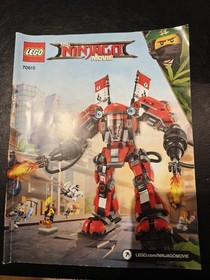 LEGO NINJAGO Movie Fire Mech 70615 Complete Set w/ Instructions Minifigs