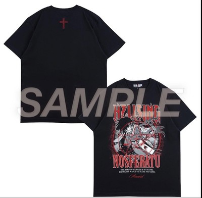 M17h Hellsing Arucard TShirt Unopened New L Size Anime Manga Cosplay from JP