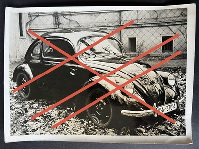 original Foto # 2 ~ Volkswagen Käfer Prototyp VW 30 ~ um 1937 / 1938