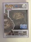 One Piece JINBE Bronze Statue Funko Pop Plus! w/Hard Protector Sealed #2216