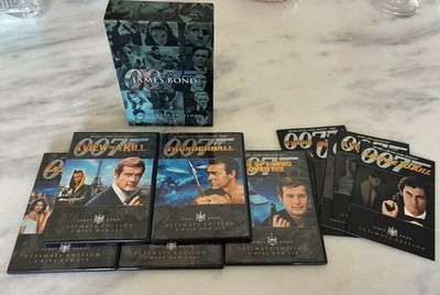 James Bond 007 Ultimate Edition Volume 2 (DVD, 10-Disc Box Set)