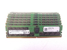 Lot of 8 Micron 32GB 2Rx4 PC4-2400T-RB1 PC4-2400T-RB2 DDR4 REG ECC Server Ram
