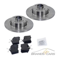 Atec Bremsscheiben Ø274 + BelÄGe Hinten FÜR Renault Megane 1 Grandtour Scenic